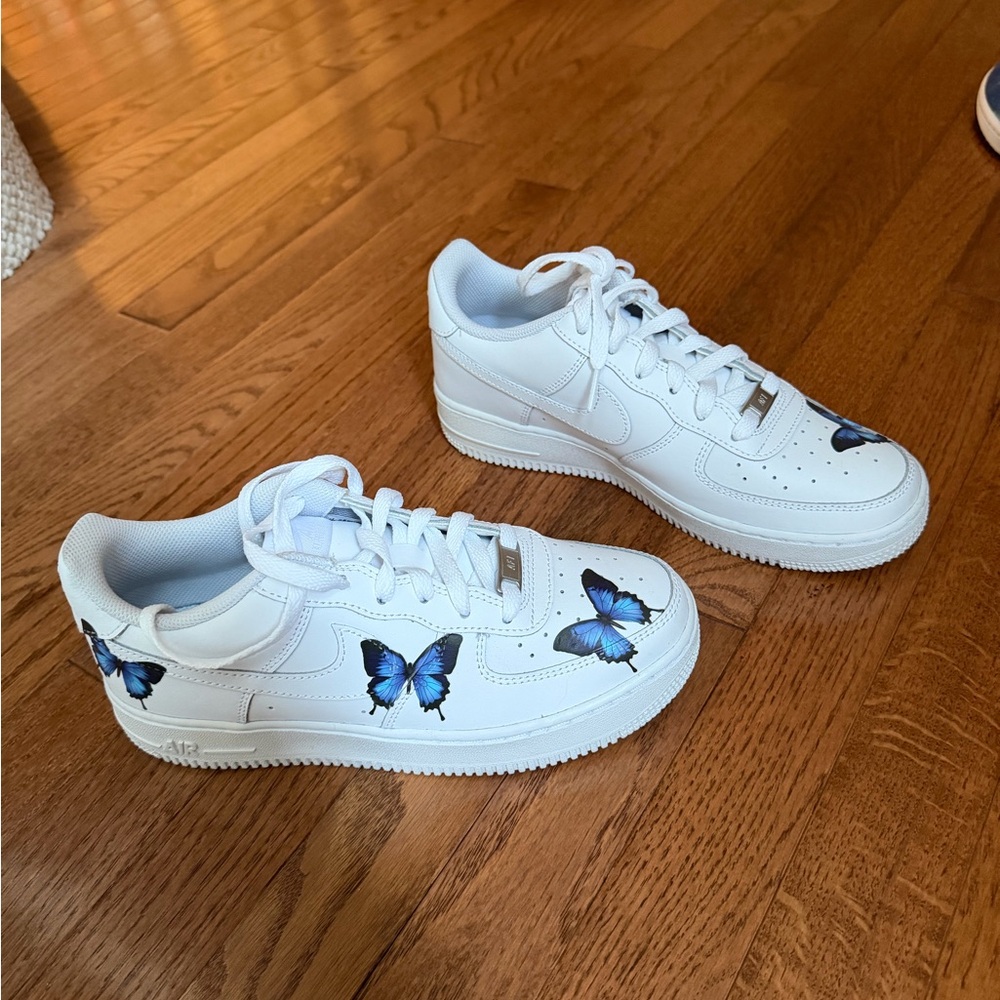 Nike Air Force 1 low custom butterfly size 8 women’s